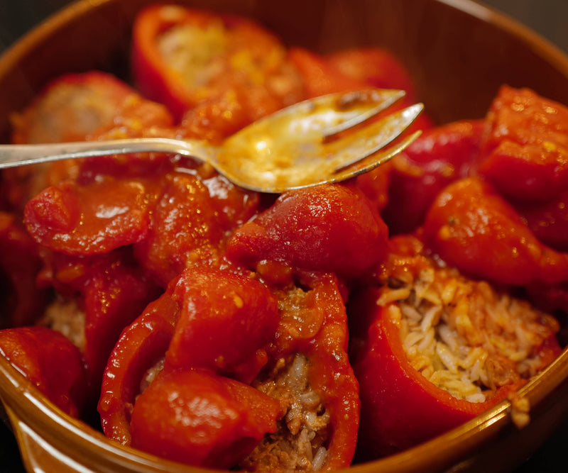 Cooking: Stuffed Peppers by Nili