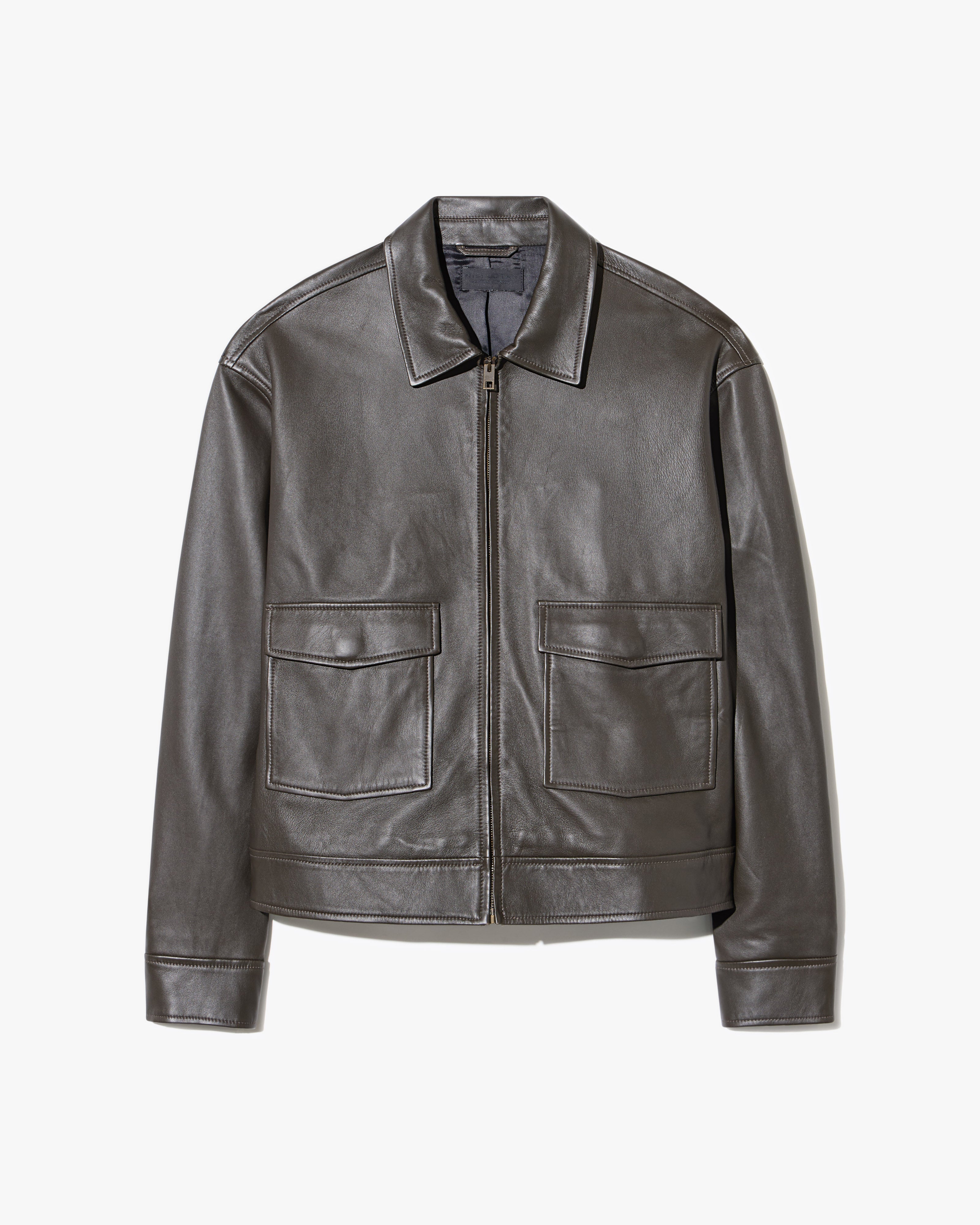 MAJORCA LEATHER JACKET | Nili Lotan
