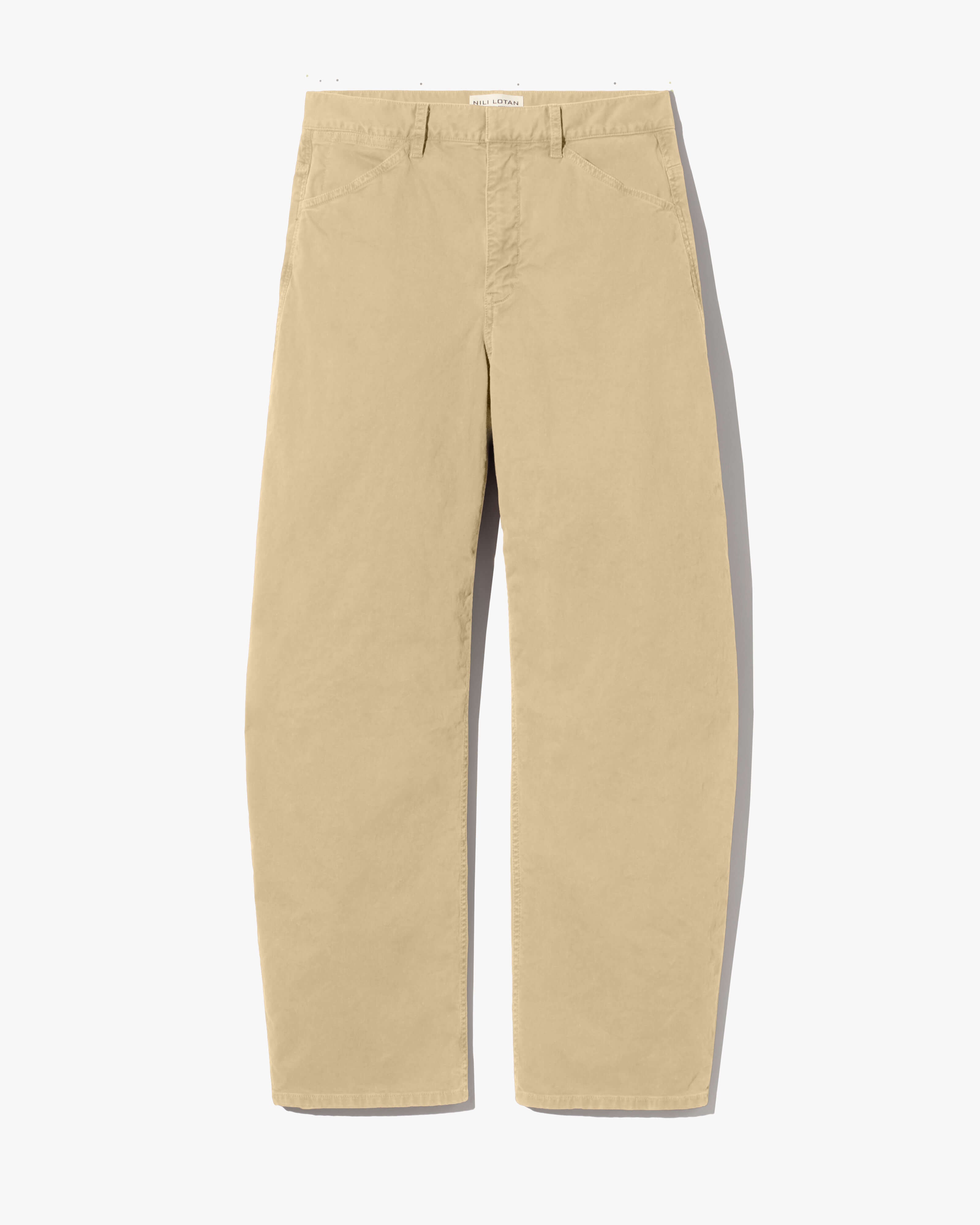 Tribeca Cotton Pant | Women's Barrel Leg Pant | Nili Lotan