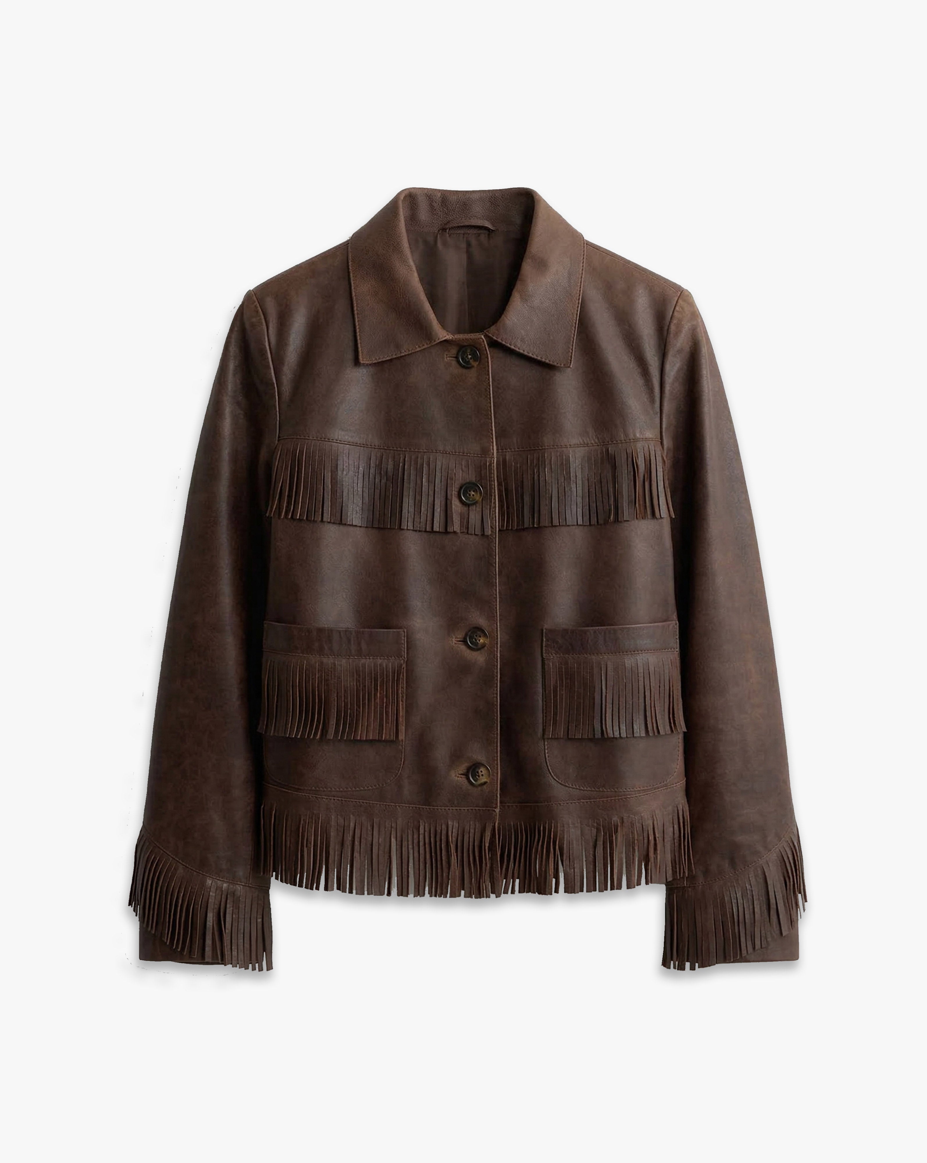 LAZARE FRINGE LEATHER JACKET | Nili Lotan