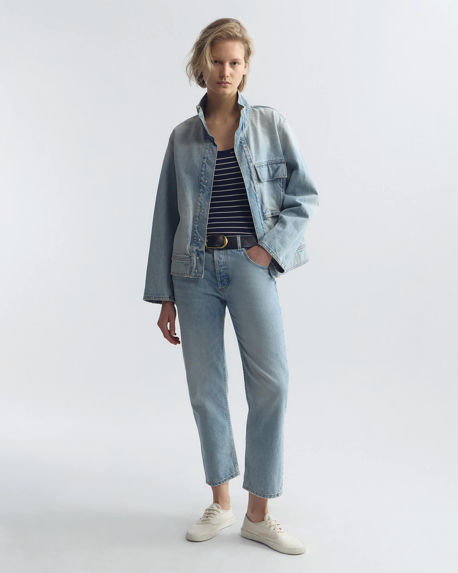 Lorimer Jean | Women's Straight-Leg Denim | Nili Lotan