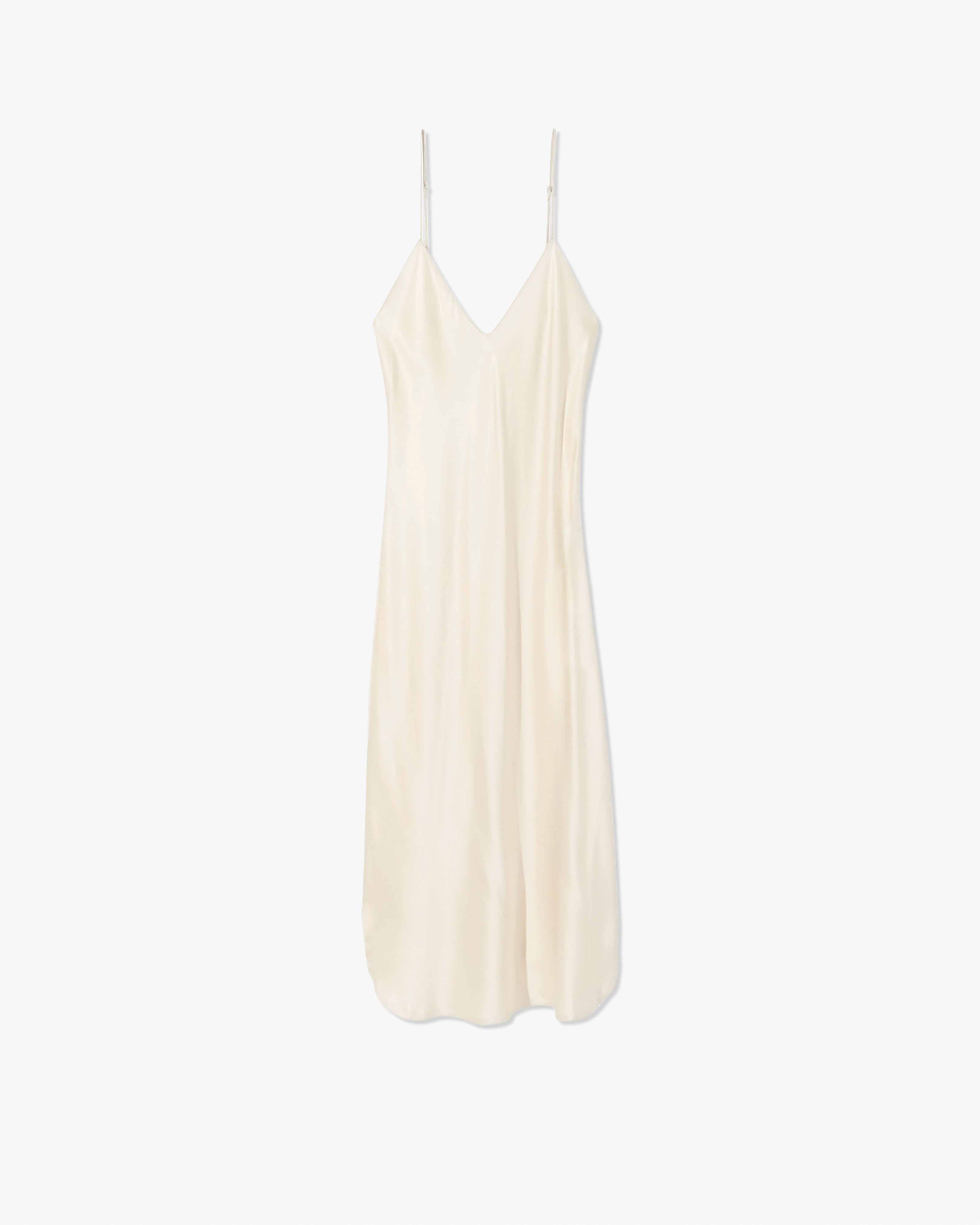 Short Cami Dress in Ivory Size Small by Nili Lotan