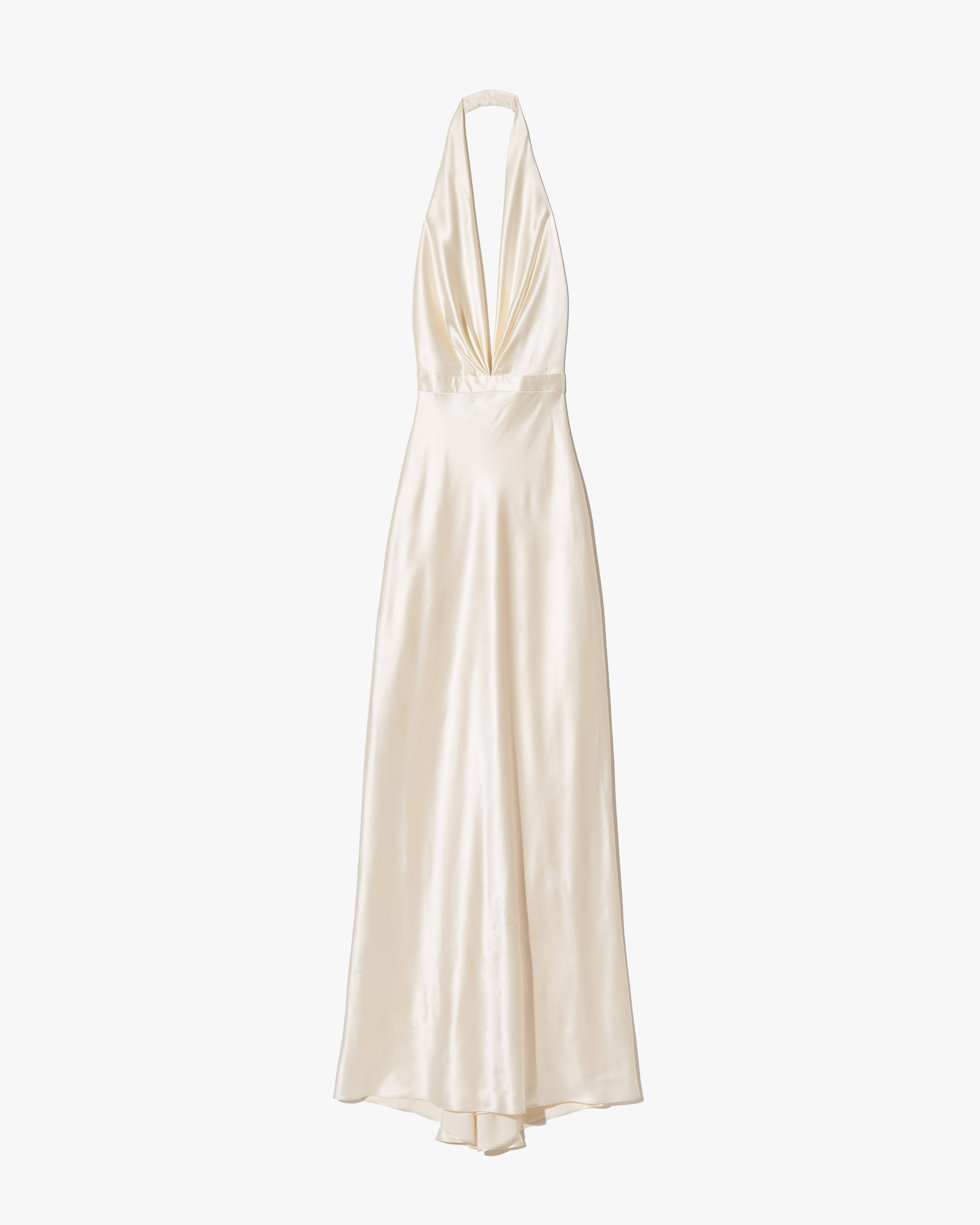 Nili Lotan Women's Essy Silk Gown Ivory, 0 - 100% Silk Nili Lotan Women's Essy Silk Gown Ivory, 0 - 100% Silk