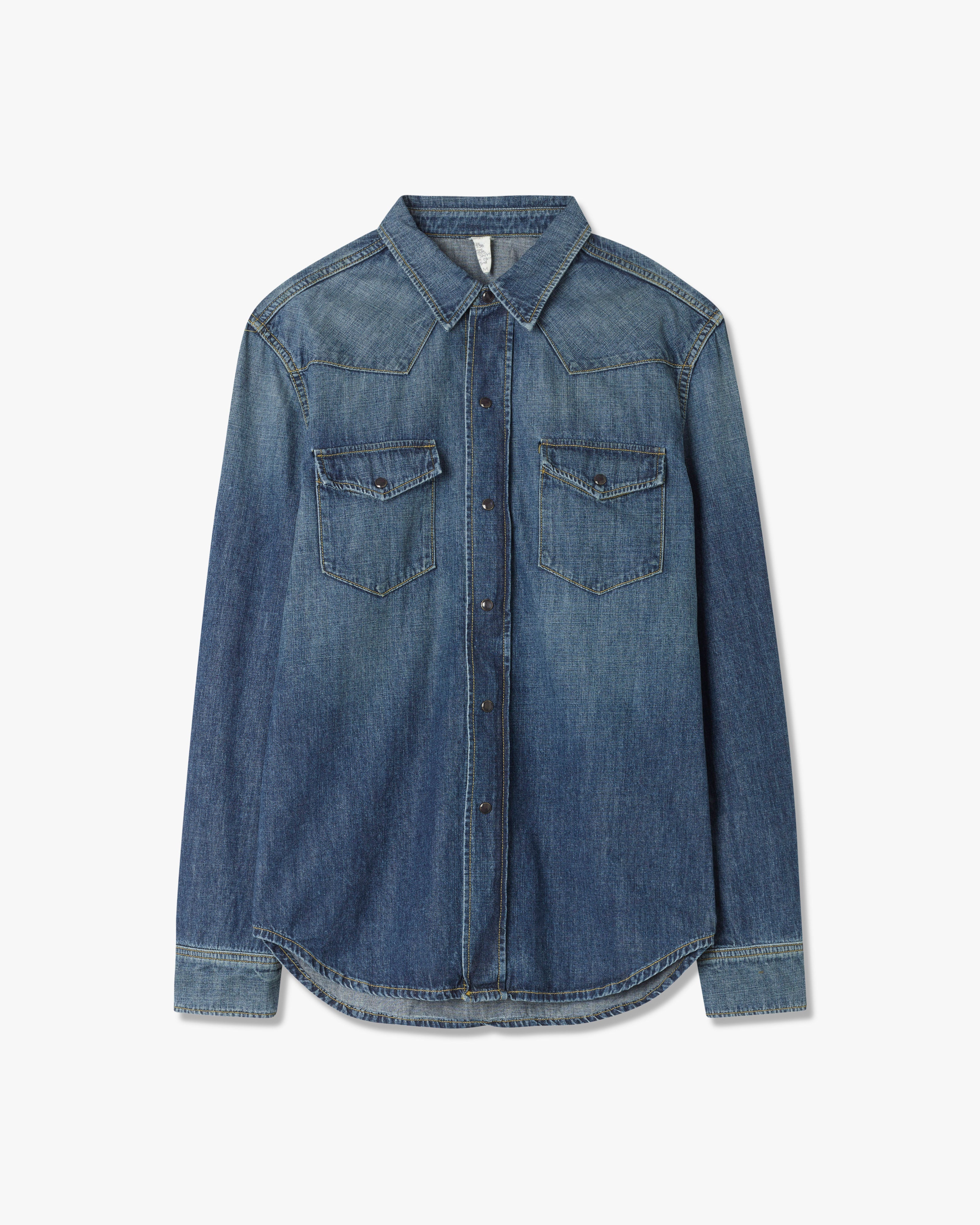 TRAVIS DENIM SHIRT | Nili Lotan