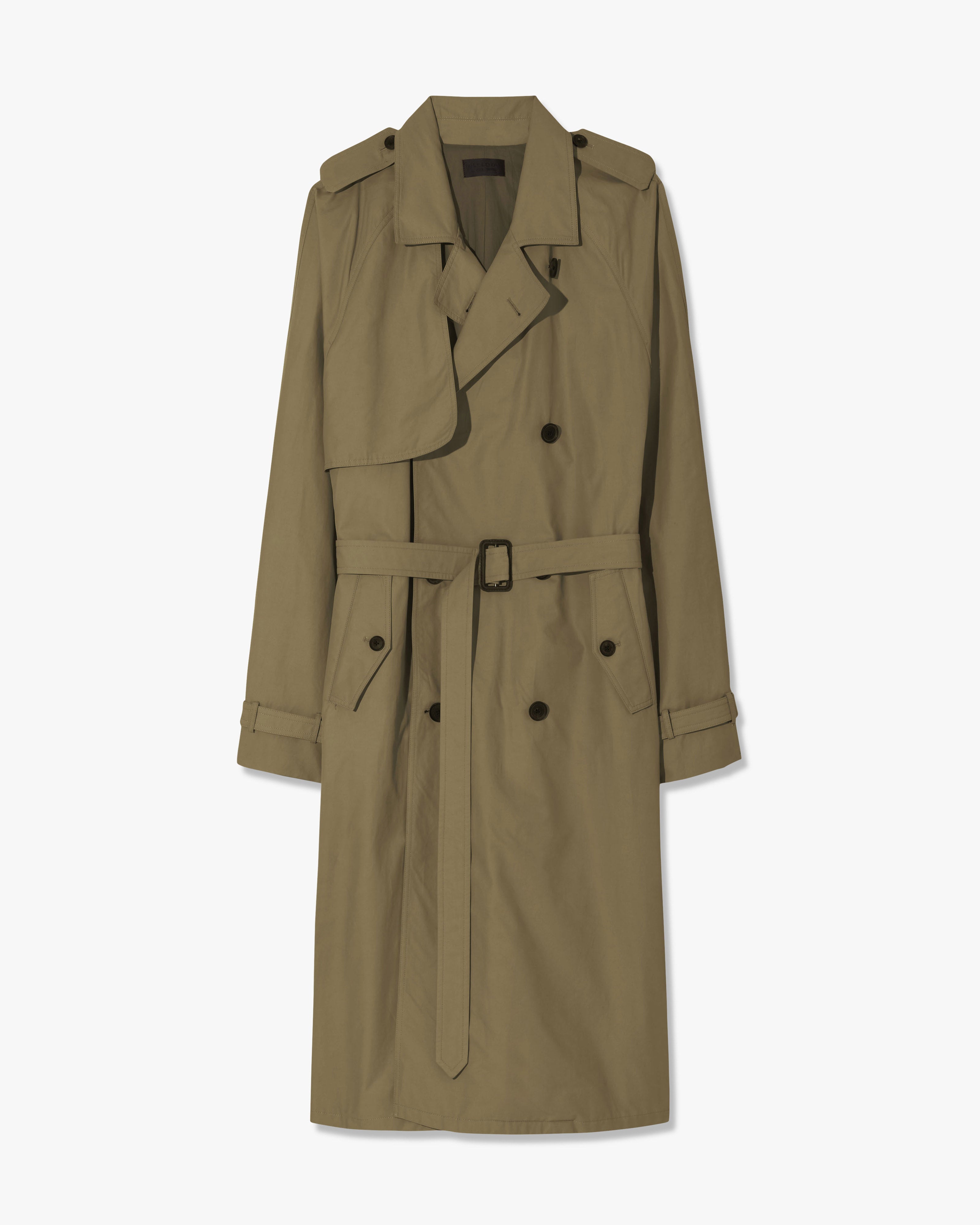 KIERAN TRENCH COAT | Men's Double Breasted Water Resistant Cotton