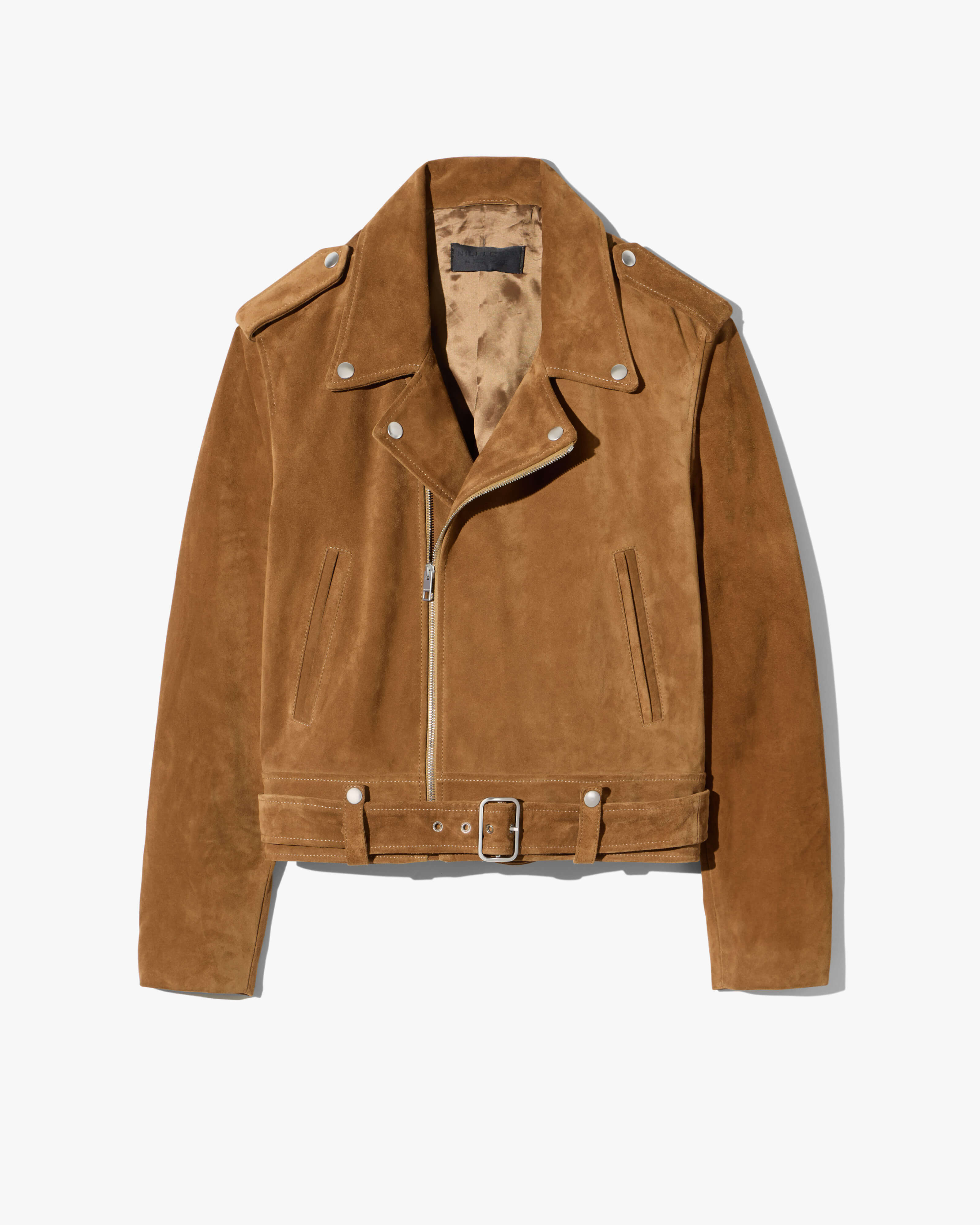 EVEL BIKER SUEDE JACKET | Nili Lotan