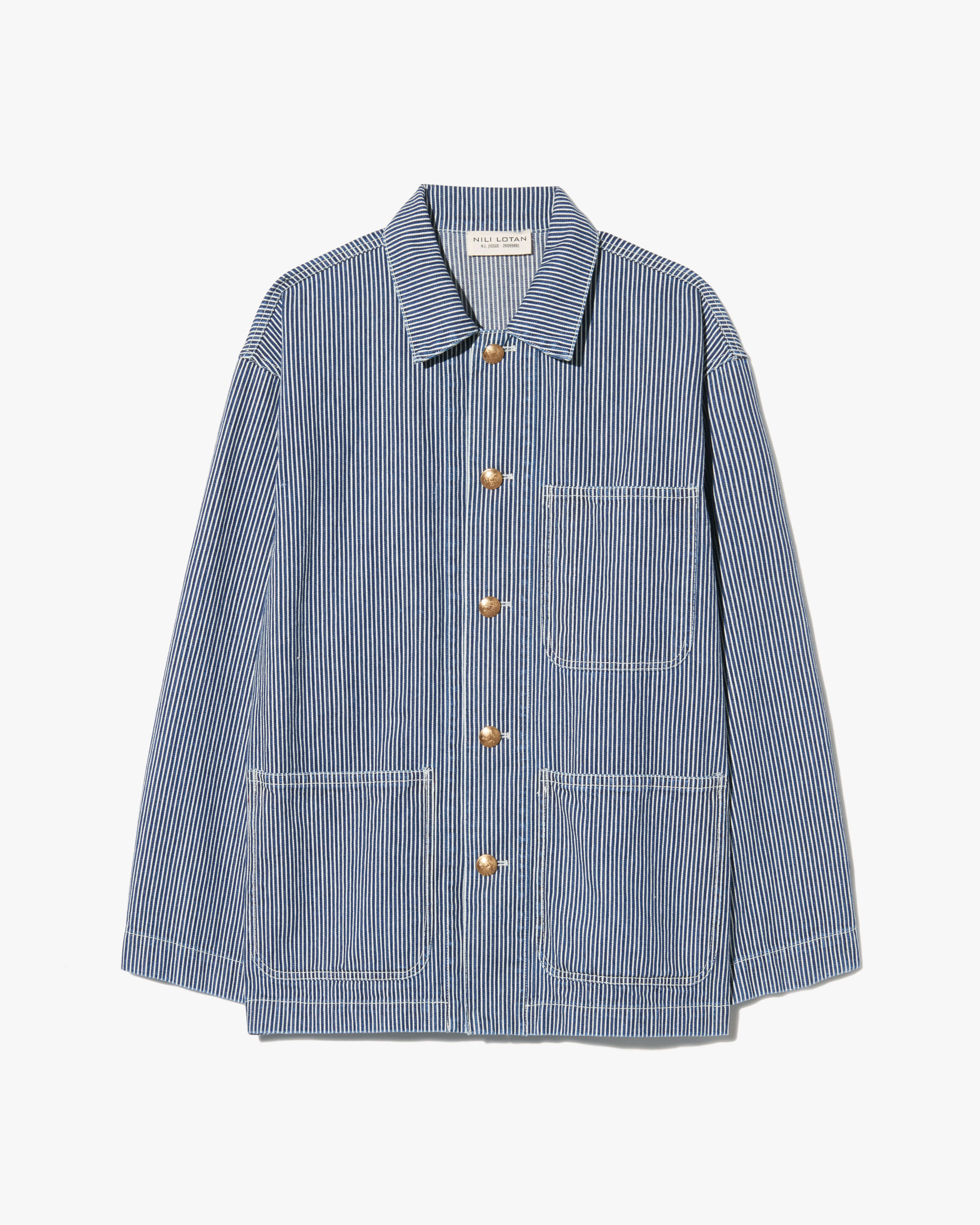 FRANKLIN STRIPED JACKET | Nili Lotan