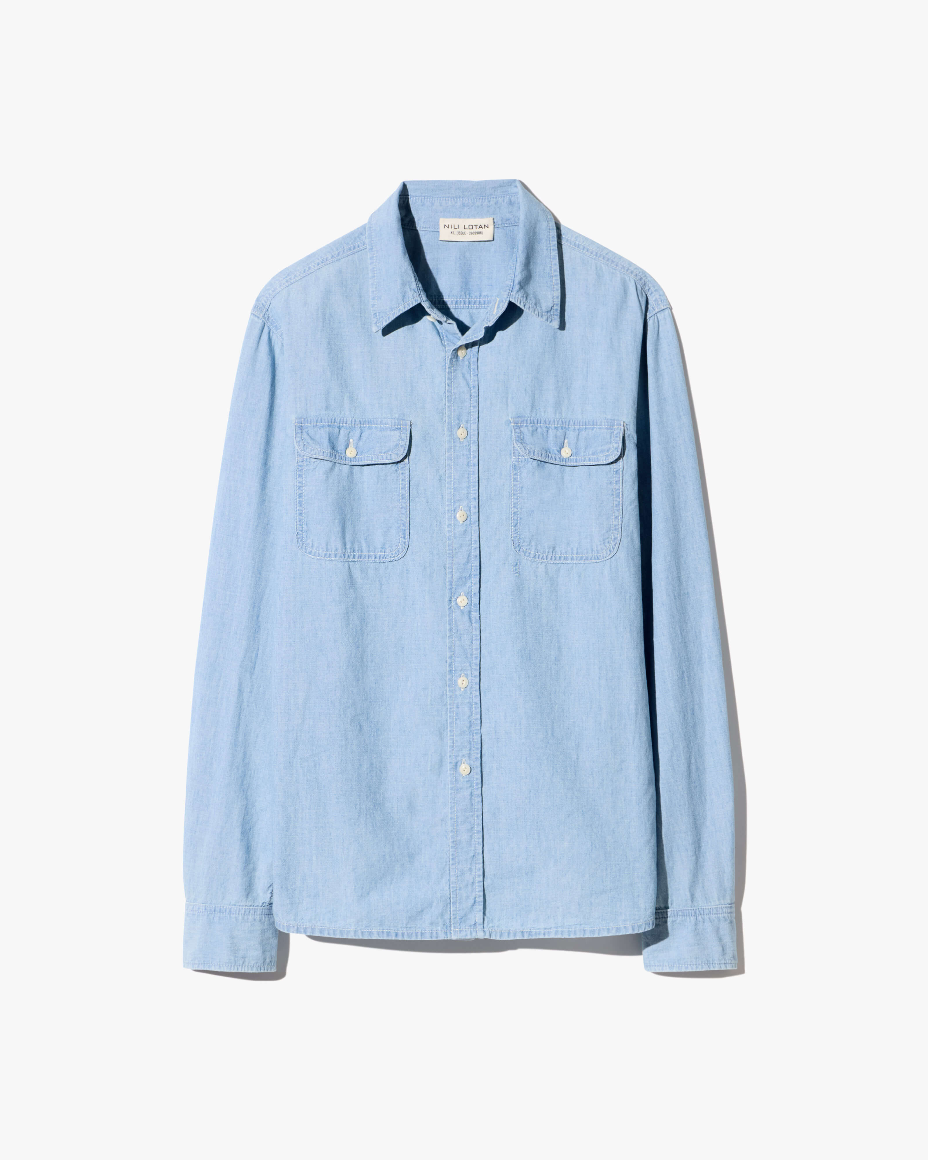 DAVINA DENIM SHIRT | Nili Lotan