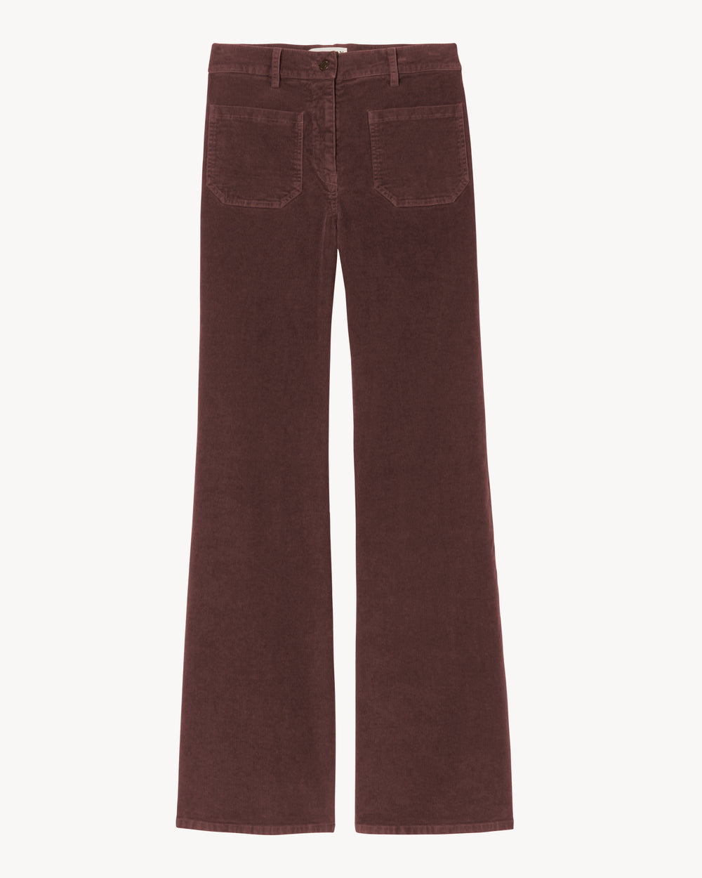 FLORENCE CORDUROY PANT IN MERLOT