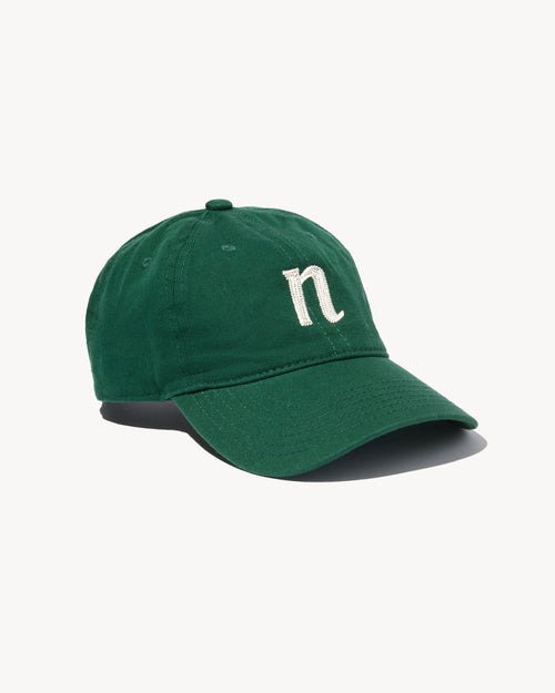 BASEBALL HAT IN HUNTER GREEN