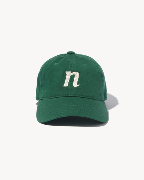 BASEBALL HAT IN HUNTER GREEN
