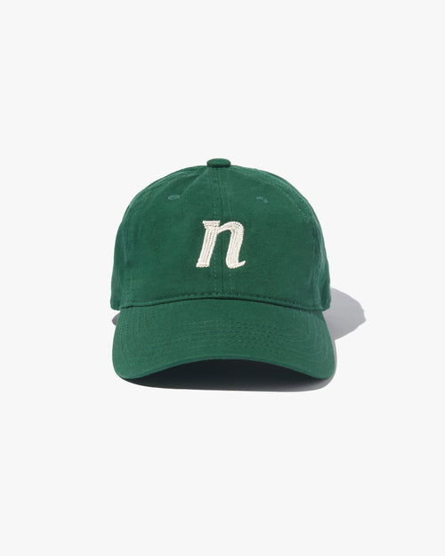 BASEBALL HAT IN HUNTER GREEN