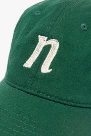 BASEBALL HAT IN HUNTER GREEN