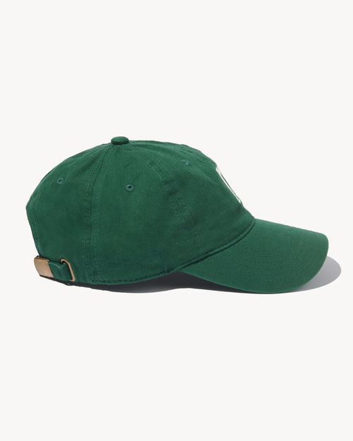 BASEBALL HAT IN HUNTER GREEN