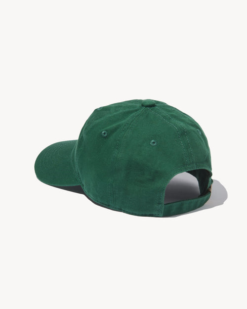 BASEBALL HAT IN HUNTER GREEN