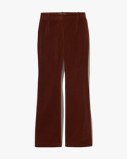 CORETTE COTTON PANT IN BURNT SIENNA