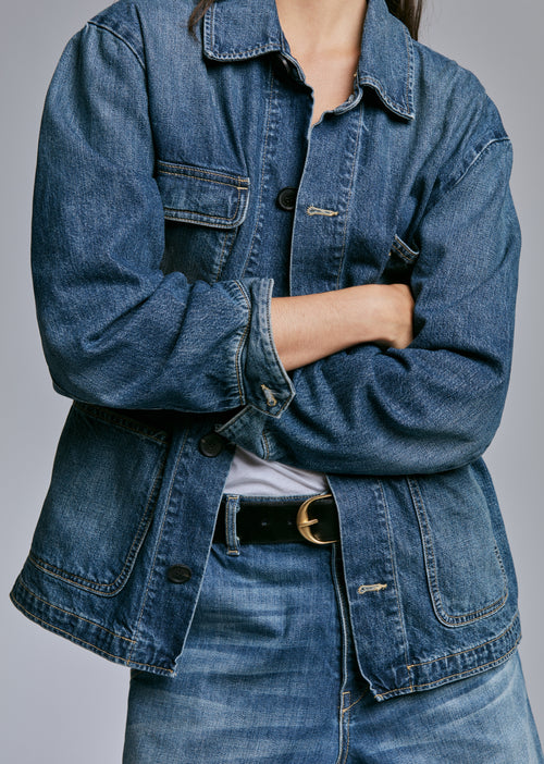 ALASTAIR DENIM JACKET IN ALASTAIR DENIM JACKET