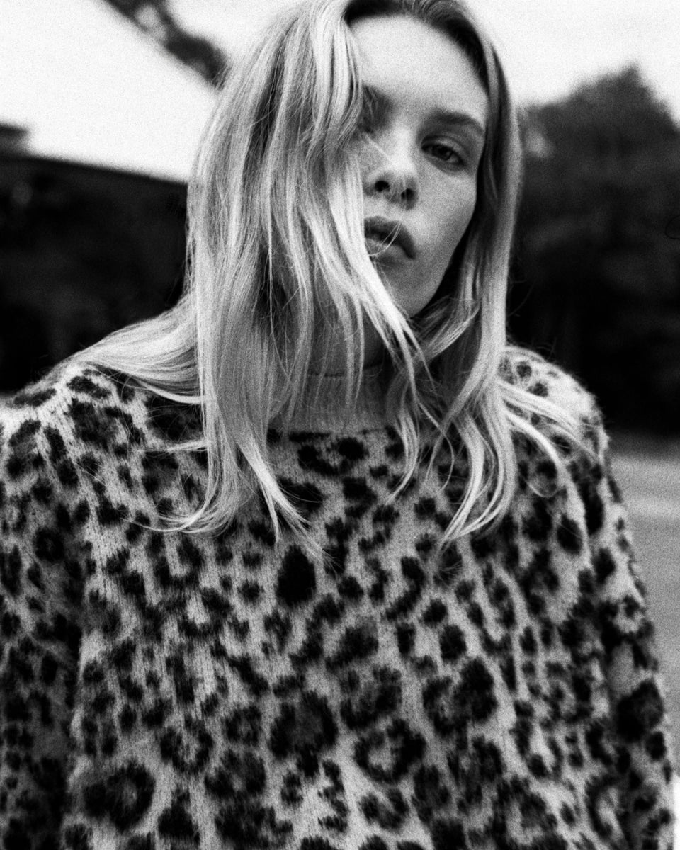 ZAMIRA SWEATER IN JUTE LEOPARD