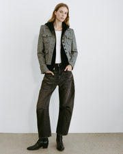 SHON JEAN IN STONE BLACK WASH