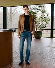 HAMMOND LEATHER JACKET IN COGNAC