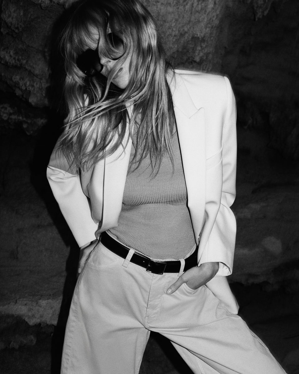 DIANE BLAZER IN STONE