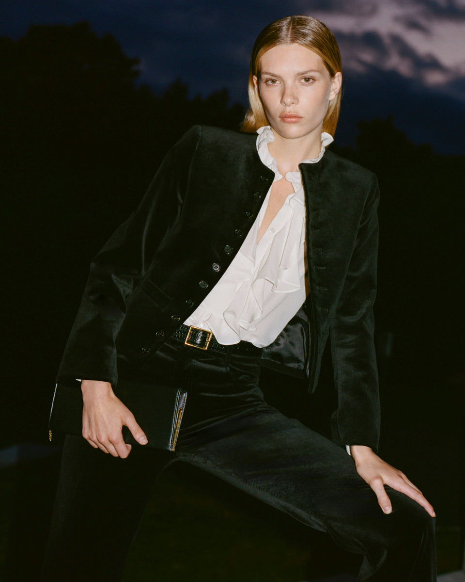 JOAN VELVET PANT IN JOAN VELVET PANT