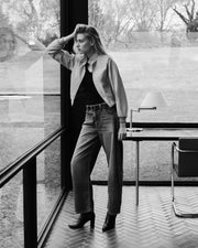 CAROL TEE IN JET BLACK