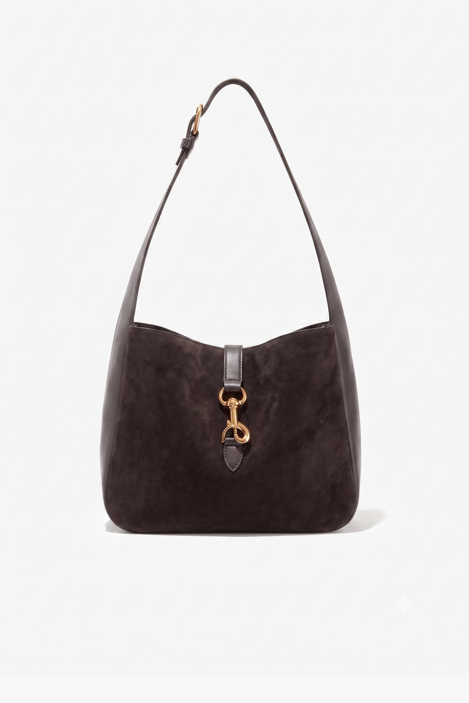 ANITA SUEDE BAG IN ESPRESSO