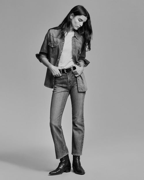 BOOT CUT JEAN IN CLASSIC WASH