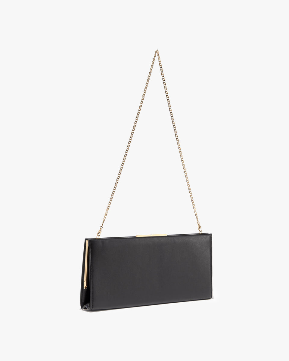 ANJELICA CLUTCH IN BLACK
