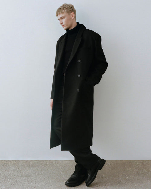 CERNIK COAT IN BLACK