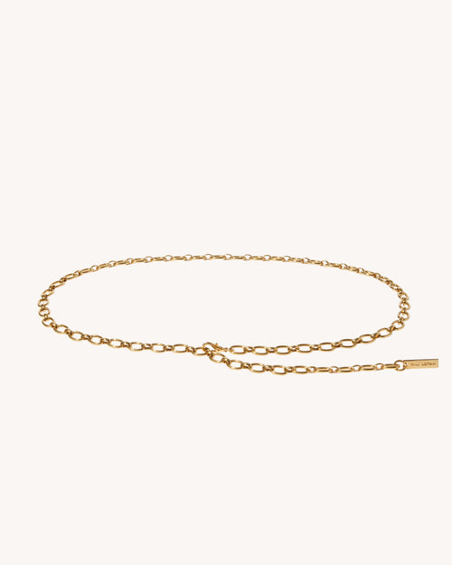 COLETTE CHAIN BELT IN GOLD