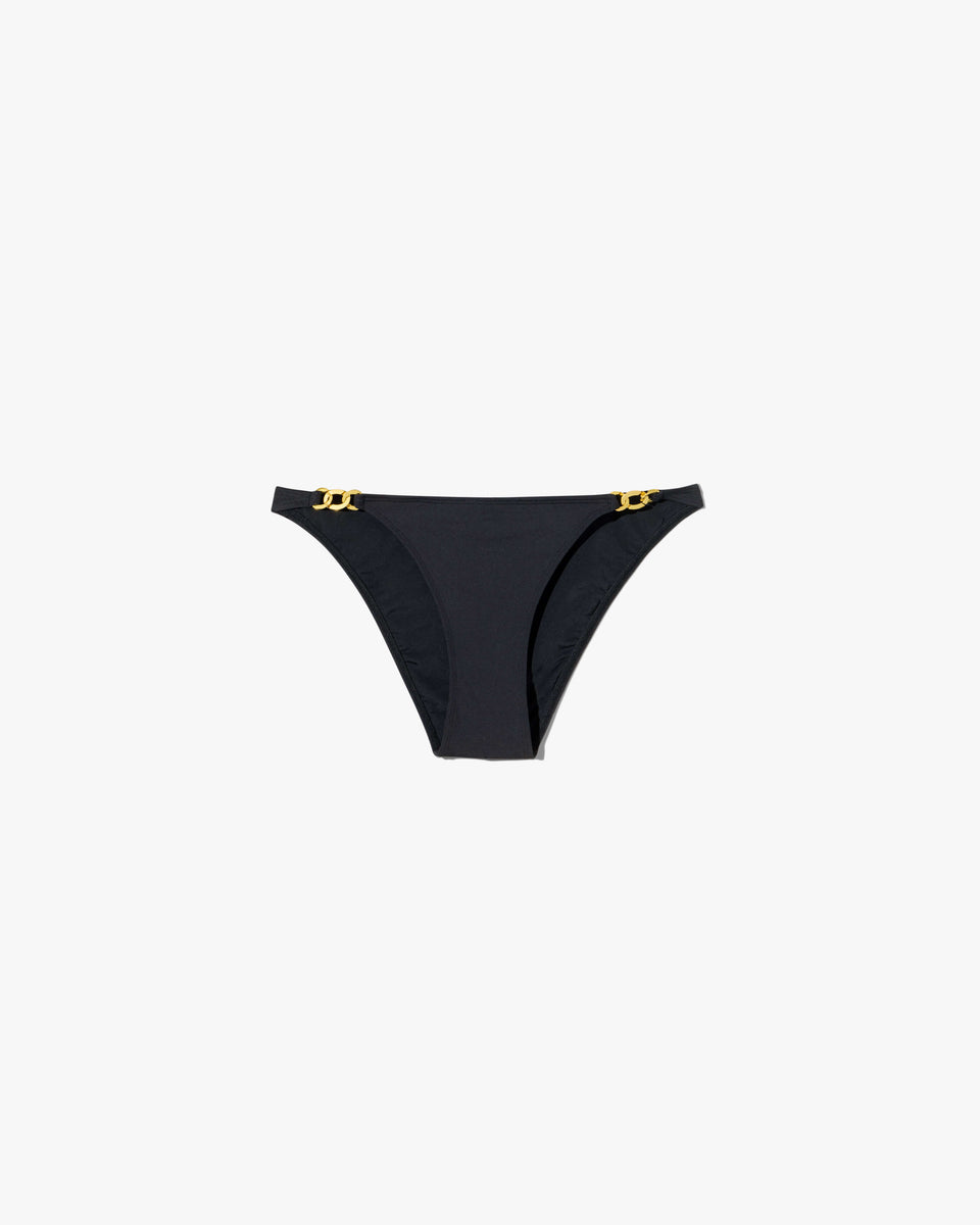 BIKINI HARDWARE BOTTOM IN BLACK