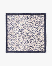CHEETAH SILK TWILL SCARF IN CHEETAH PRINT