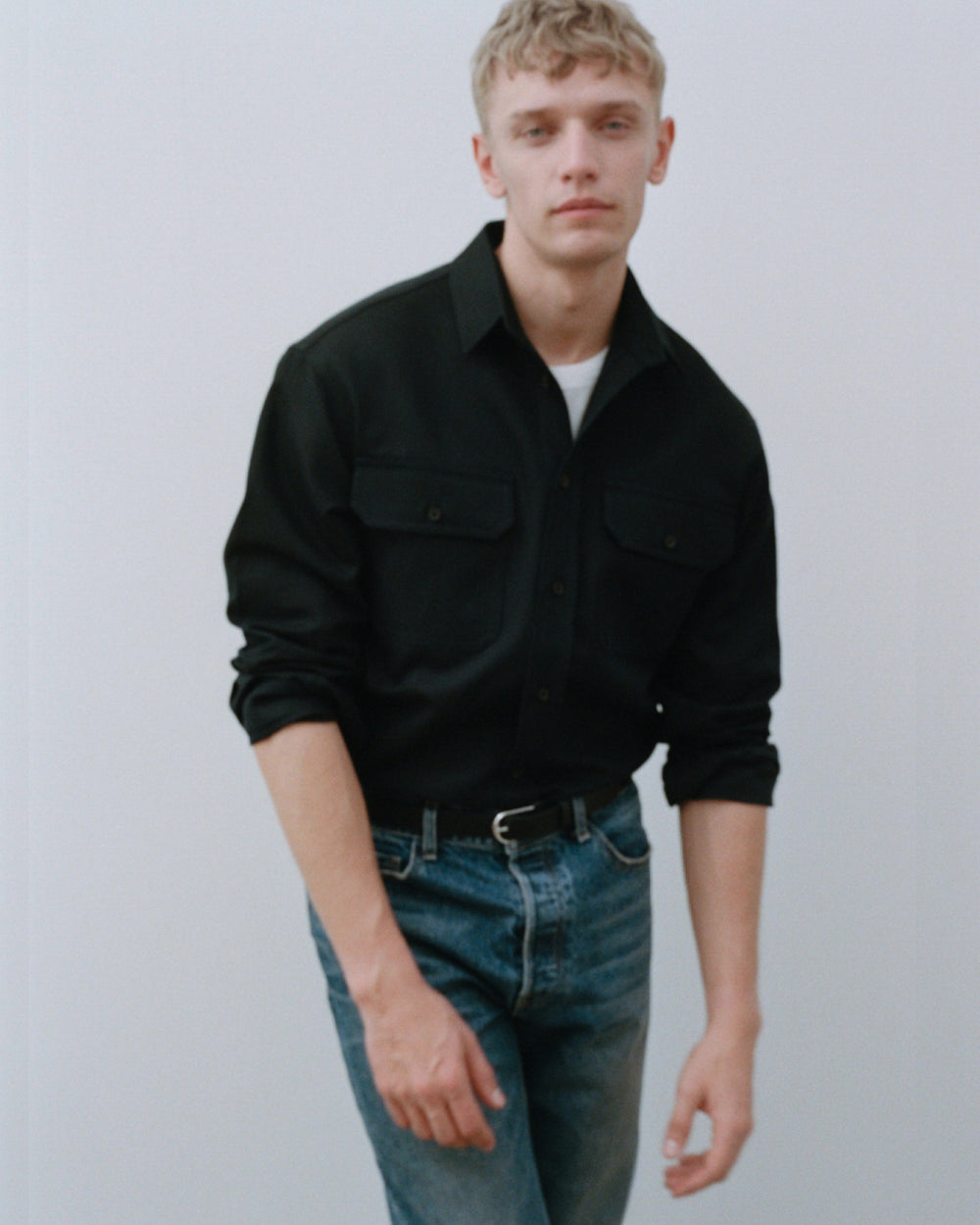 EVANDER SHIRT IN MIDNIGHT