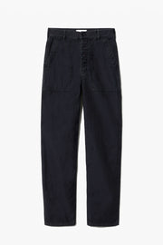 EARL COTTON PANT IN CARBON