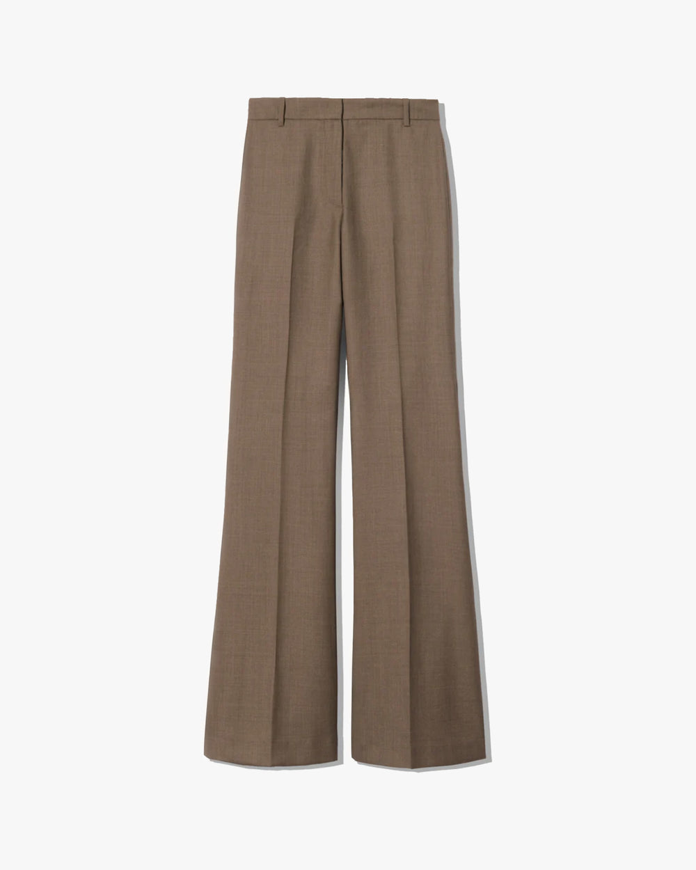 EFFY WOOL PANT IN TAUPE GREY