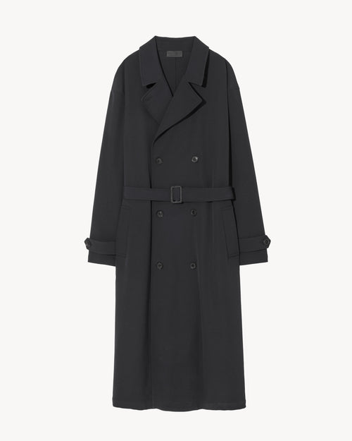 ERNEST TRENCH COAT IN BLACK