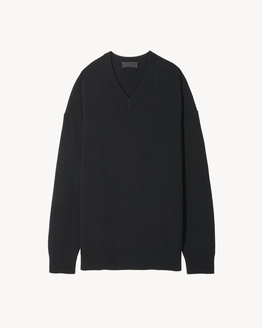 Nili Lotan Men s Hagen Cashmere Sweater Black Size Medium
