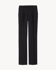 ALPHONSE WOOL PANT IN BLACK