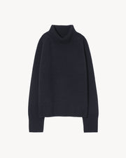 LANIE CASHMERE SWEATER IN DARK NAVY