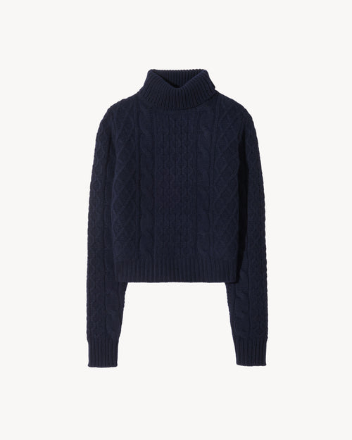 ANDRINA SWEATER IN DARK NAVY