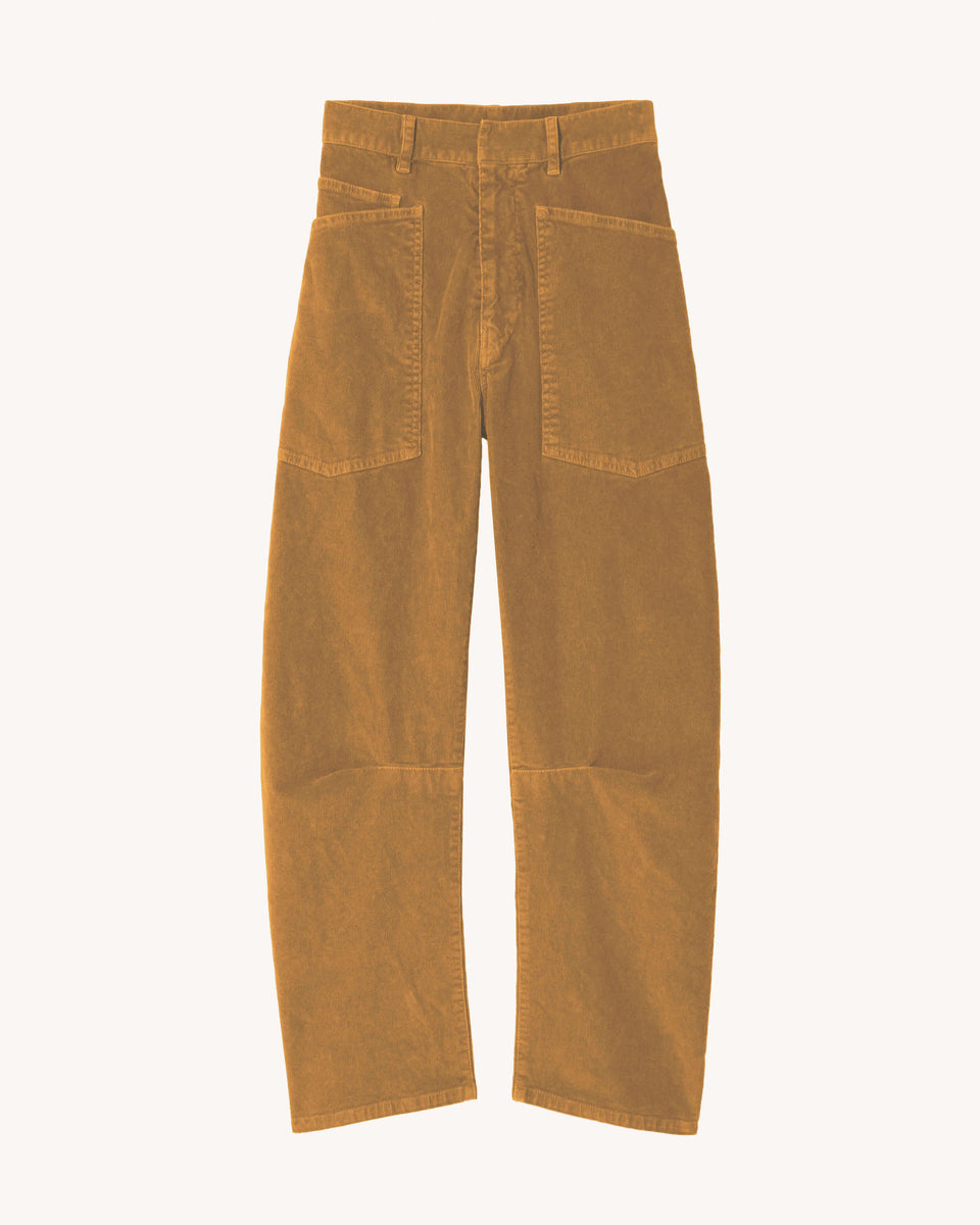 SHON CORDUROY PANT IN EAGLE EYE