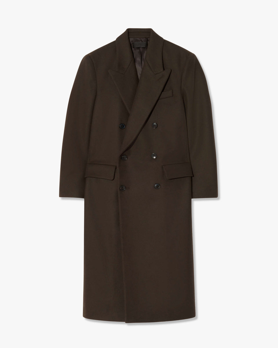 EDMONT COAT IN COCOA