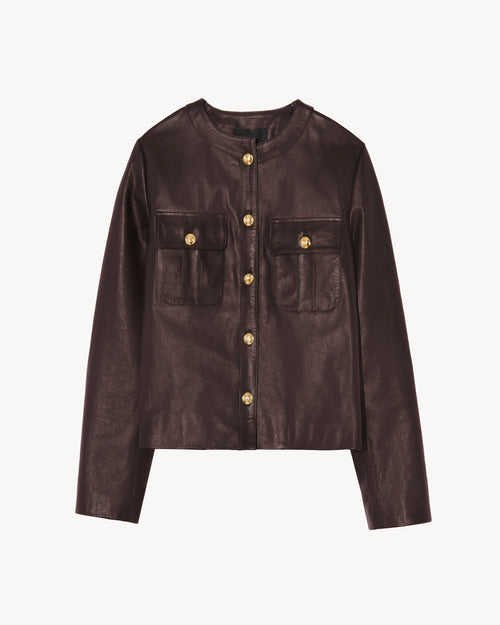 KITRA JACKET IN BROWN