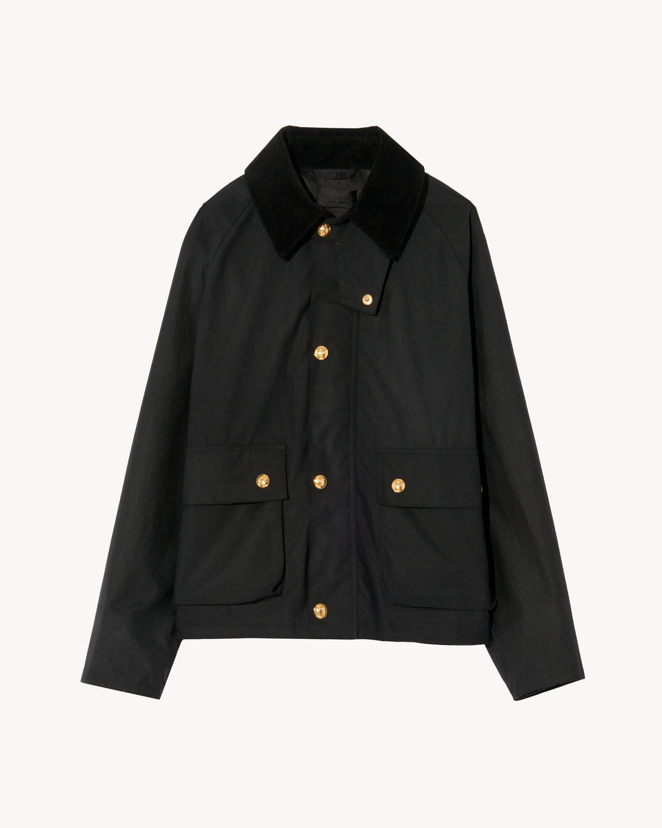 BRINLEY PARKA IN BLACK