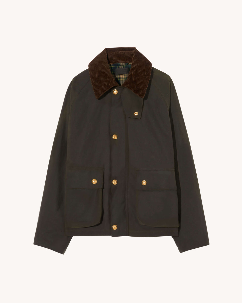 BRINLEY PARKA IN DARK HUNTER GREEN
