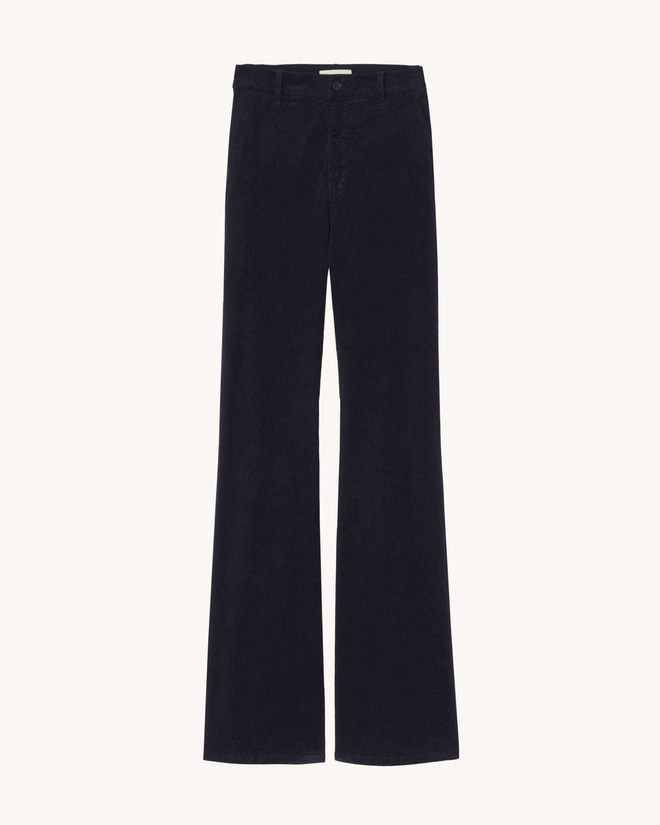 ANNA CORDUROY PANT IN MIDNIGHT