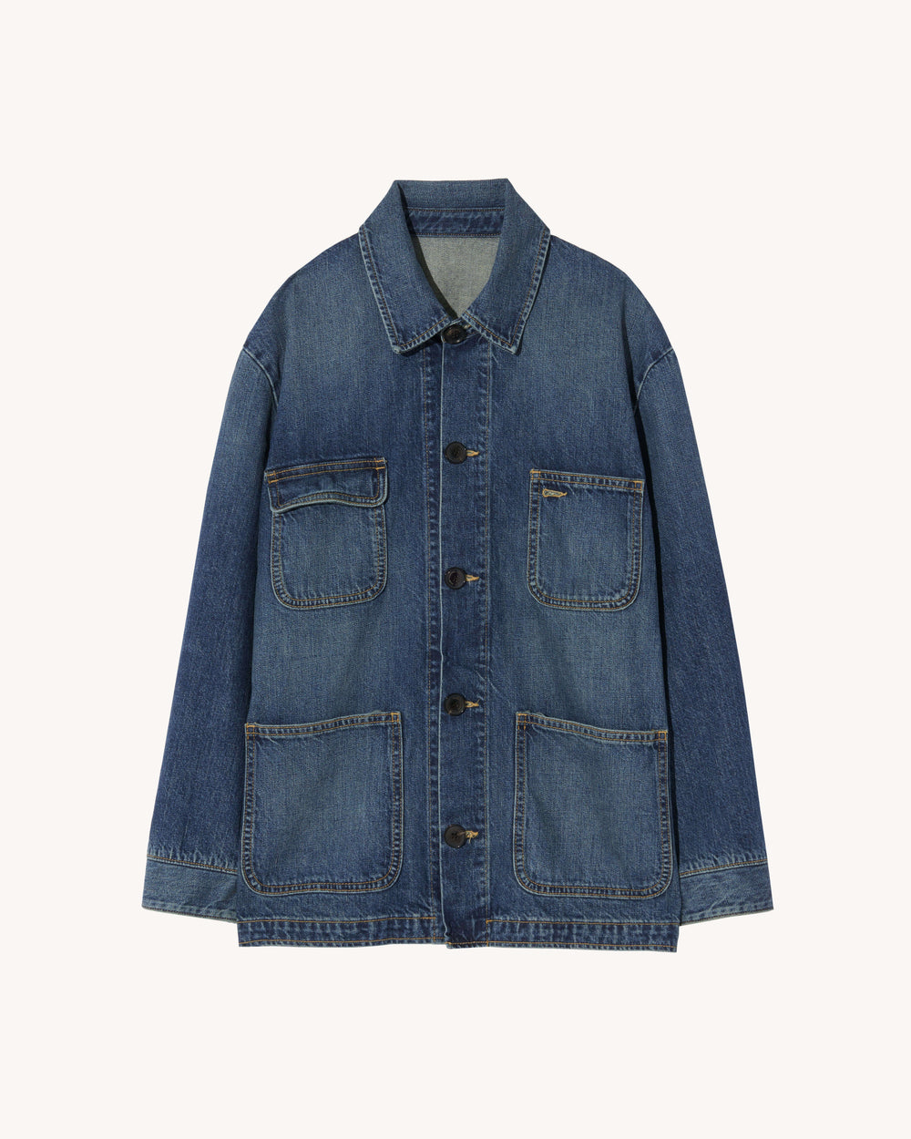 ALASTAIR DENIM JACKET IN SIMON WASH