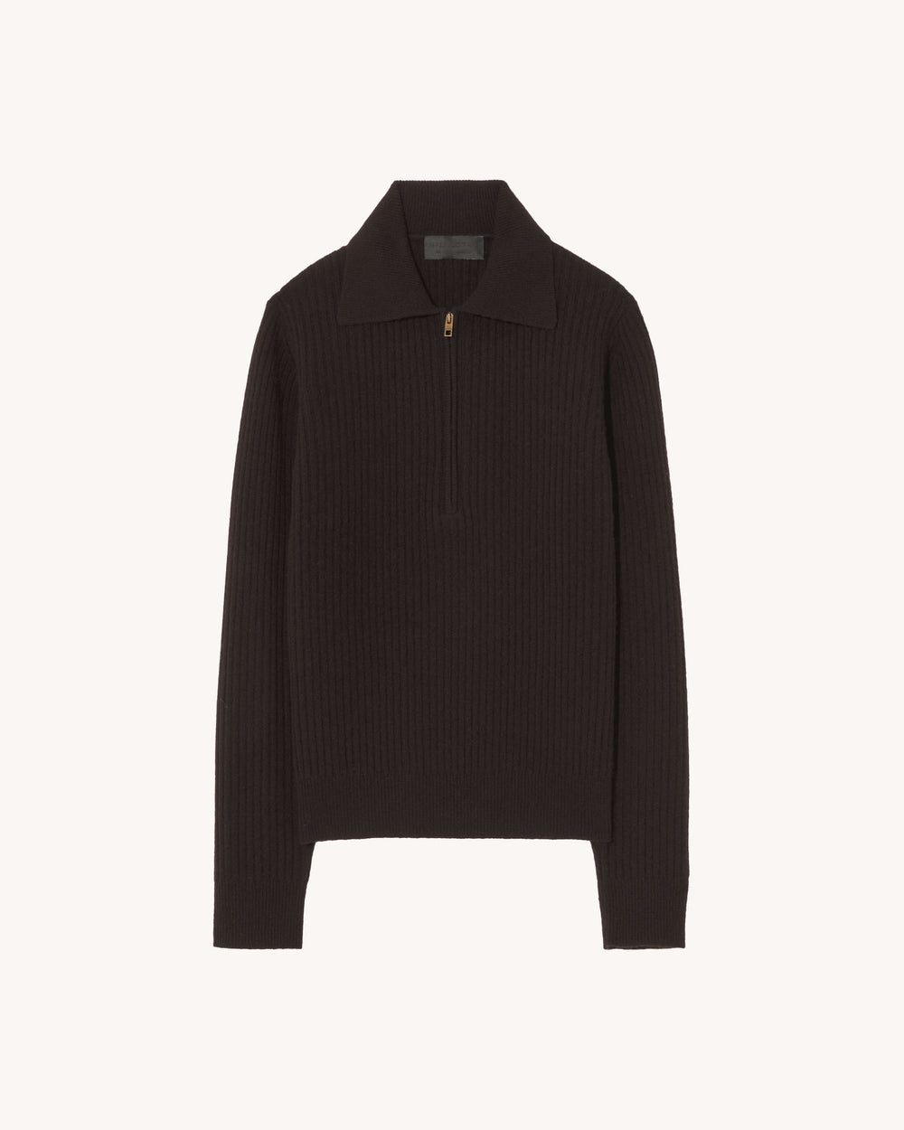 BRAXTON SWEATER IN DARK BROWN